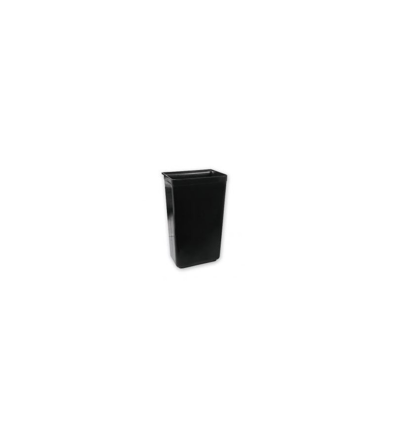 Sunnex Rubbish Bin Plastic 335x245x560mm Black