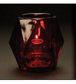 Pure Light Candle Holder Mondo Red