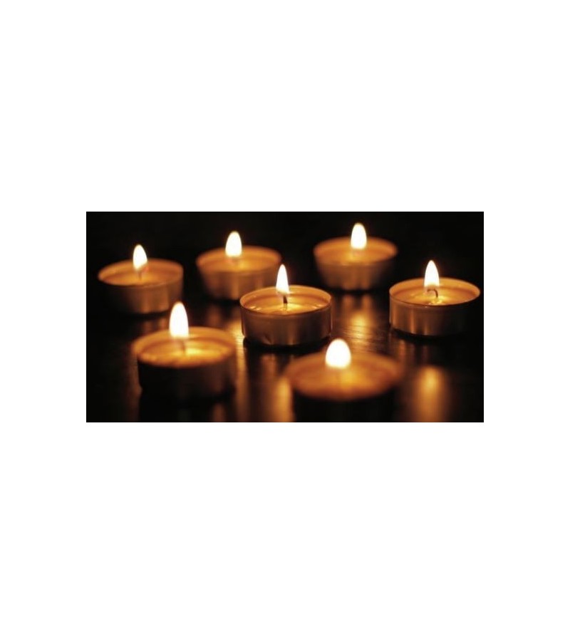 Pure Light 9hr Tealight Candles (50/10)
