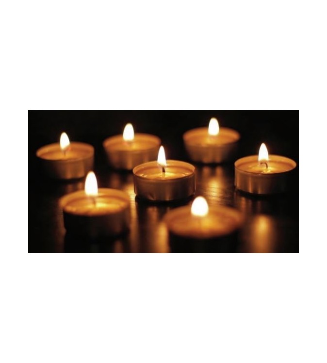 Pure Light 9hr Tealight Candles (50/10)