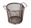 Moda Brooklyn 118 x 90mm Antique Copper Round Service Basket (6)
