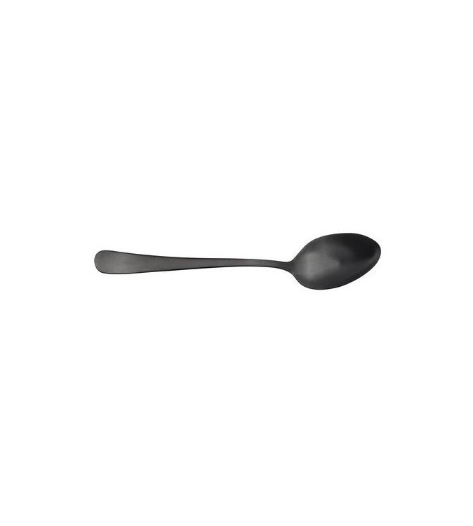 Trenton Miami Matt Black Dessert Spoon