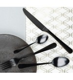 Trenton Miami Matt Black Coffee Spoon