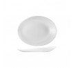 Churchill 250x194x32mm Oval Plate Bamboo Orb White