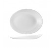 Churchill 290x227x38mm Oval Plate Bamboo Orb White