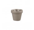 Churchill 340ml / 90x97mm Plant Pot Bit On The Side Pebble