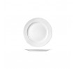 Churchill 203mm Round Plate Wide Rim Classic White