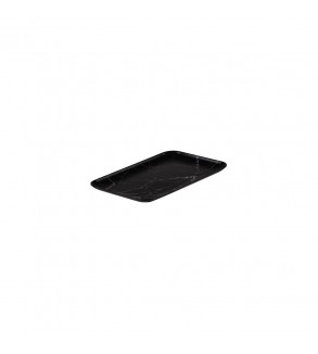 Display Serve 290x200mm Rectangular Coupe Platter Black Marble Ryner Melamine (12)