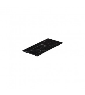 Display Serve 325 x 175mm Rectangular Platter Black Marble Ryner Melamine (3)