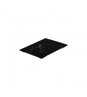 Display Serve 325 x 265mm Rectangular Platter Black Marble Ryner Melamine (3)