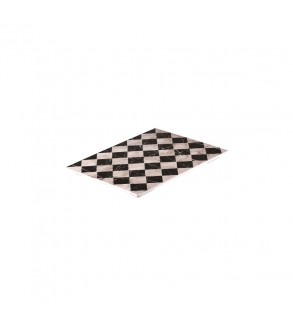 Display Serve 325 x 265mm Rectangular Platter Checkerboard Marble Ryner Melamine (3)