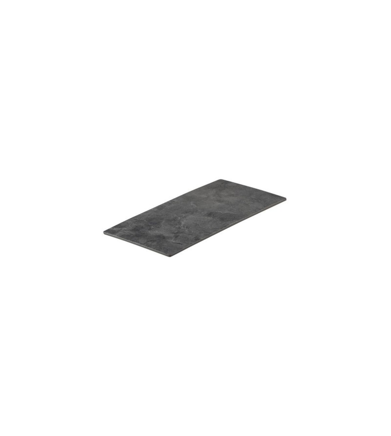 Display Serve 325 x 175mm Rectangular Platter Dark Concrete Ryner Melamine (6)