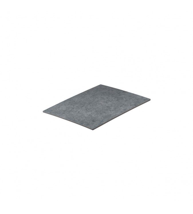 Display Serve 325 x 265mm Rectangular Platter Light Concrete Ryner Melamine (6)