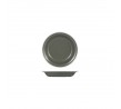 Evoke 200mm / 380ml Deep Round Plate Wide Rim Grey with White Rim Ryner Melamine (12)