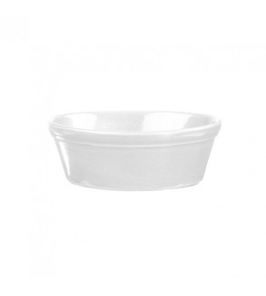 Oval Pie Dish 152 x 113mm / 450ml White Churchill Cookware (12)
