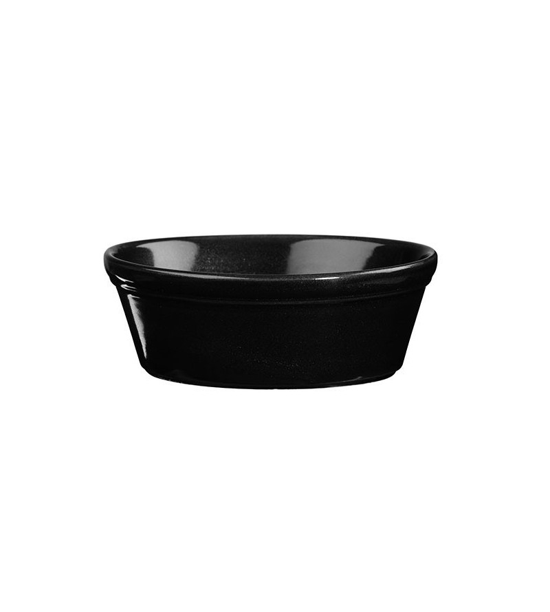 Churchill 450ml / 152x113mm Oval Pie Dish Cookware Black