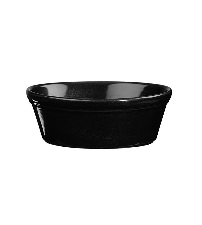 Churchill 450ml / 152x113mm Oval Pie Dish Cookware Black