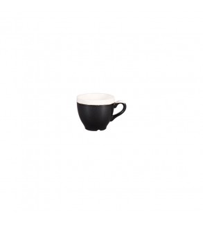 Espresso Cup 100ml Monochrome Onyx Black Churchill (12)