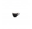 Churchill 100ml Espresso Cup Monochrome Onyx Black