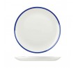 Churchill 288mm Round Coupe Plate Retro Blue