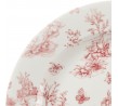 Cranberry Toile Churchill Vintage Prints
