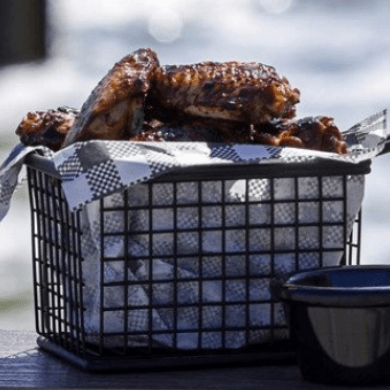 Black Service Baskets